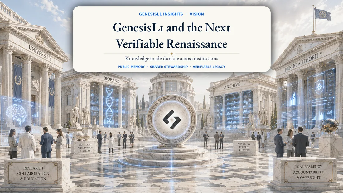 GenesisL1 and the Next Verifiable Renaissance